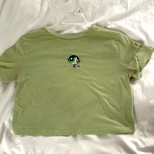 Powerpuff girls crop top